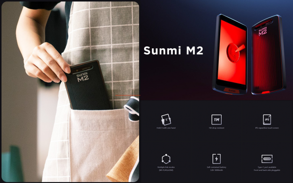 Padavėjų terminalas SunMi Android
